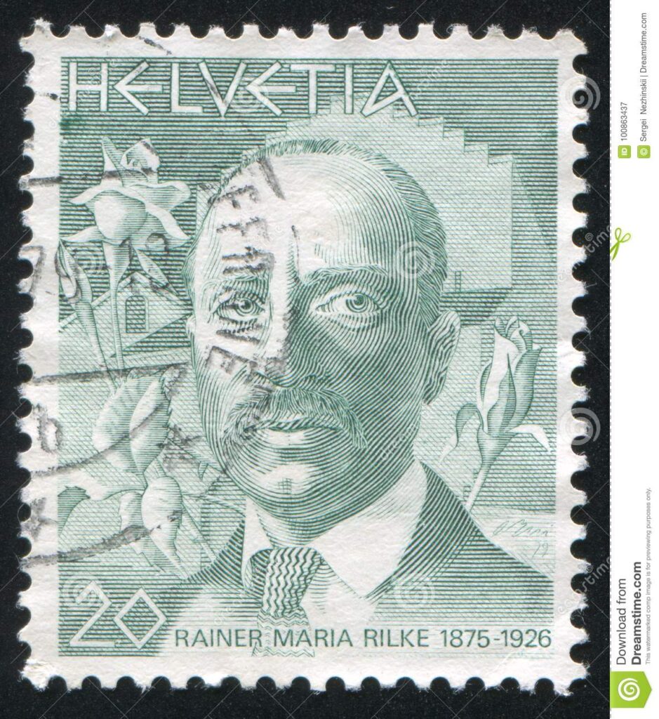 Stamp of Rilke. 